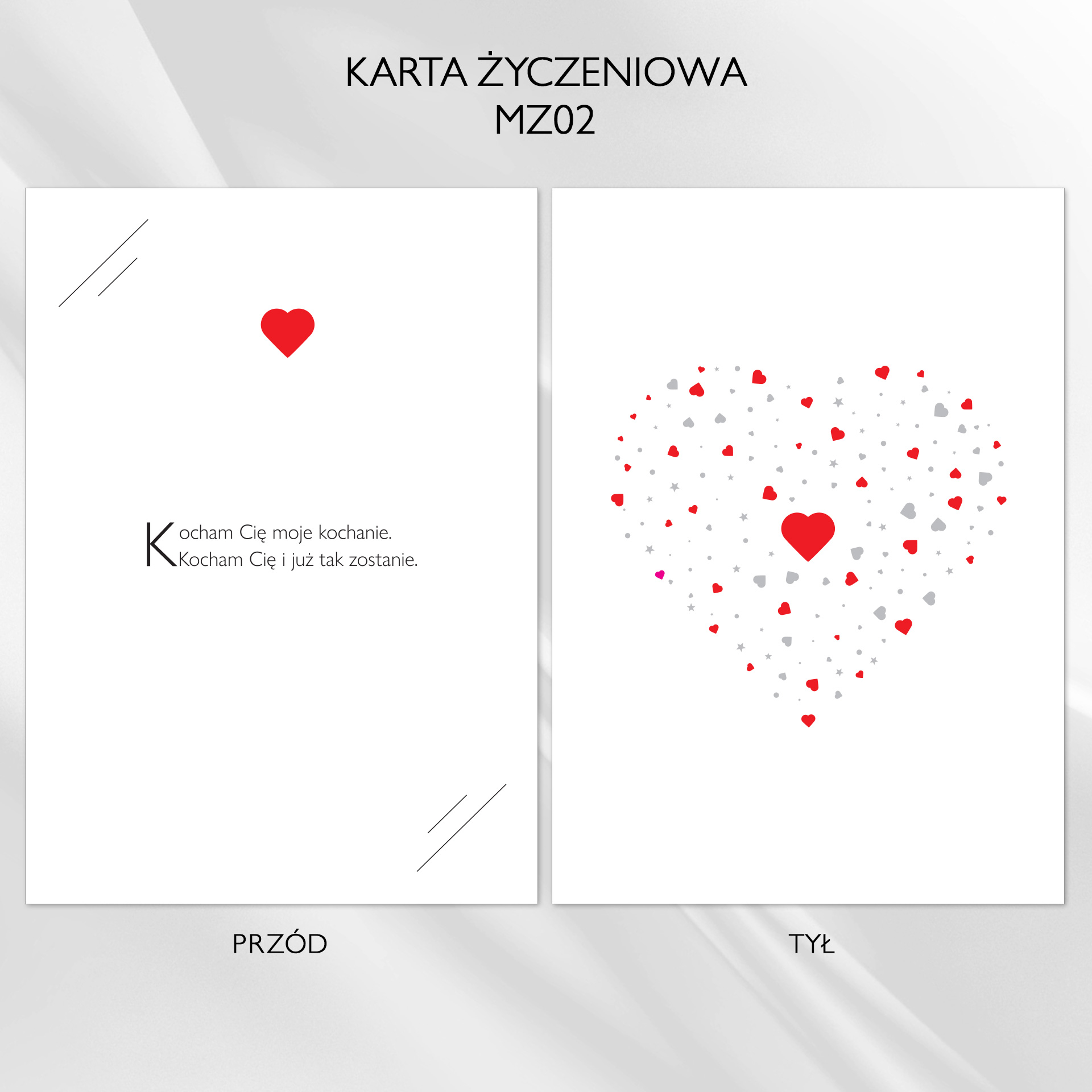 Karta życzeniowa MZ02