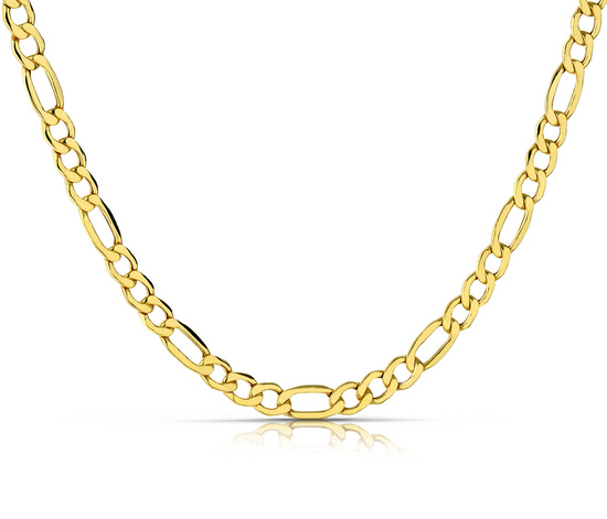 Złoty łańcuszek 585 Figaro 