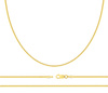 Złoty łańcuszek 585 kostka