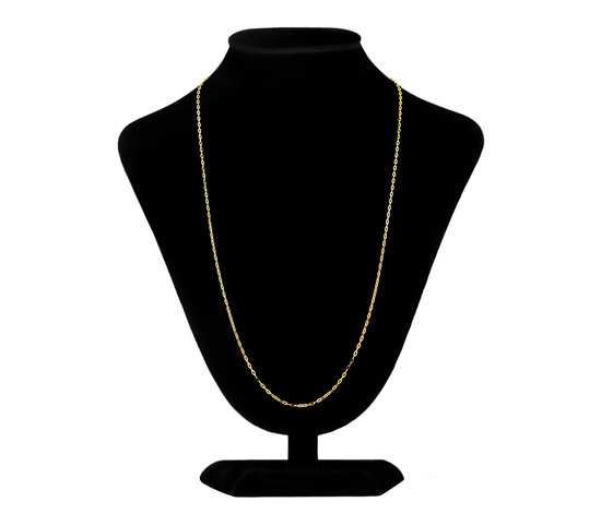 Złoty łańcuszek 585 ankier 