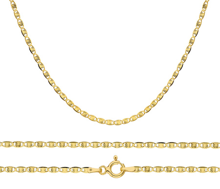 Złoty łańcuszek 585 Valentino
