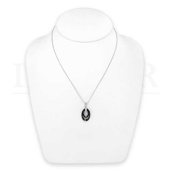 Naszyjnik elipsa Swarovski