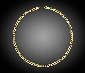 Złota bransoletka 585 pancerka 