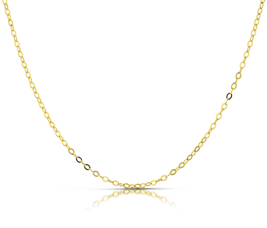 Złoty łańcuszek 375 ankier 