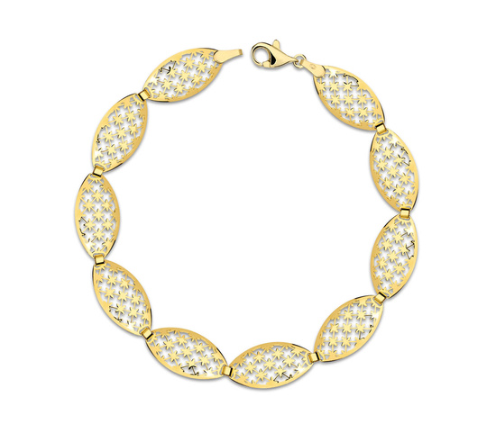 Złota bransoletka 375 klasyczna