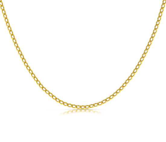 Złoty łańcuszek 585 pancerka