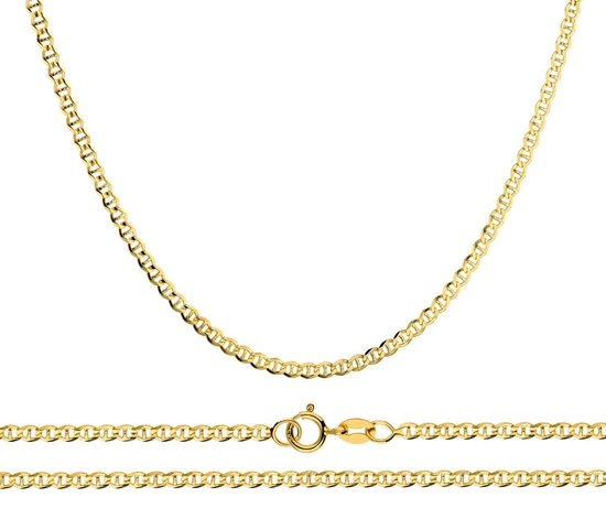 Złoty łańcuszek 375 Gucci Marina