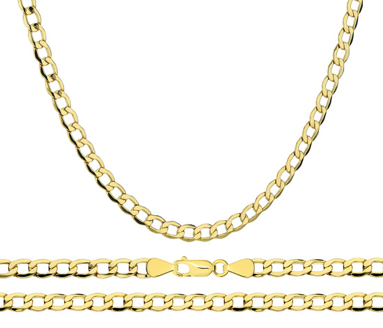 Złoty łańcuszek 585 pancerka 