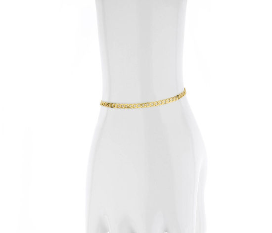 Złota bransoletka 585 pancerka 