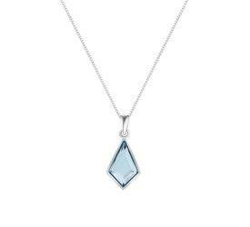 Naszyjnik srebrny 925 Swarovski - romb