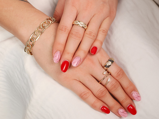 Bransoletka złota modna z dużych ogniw