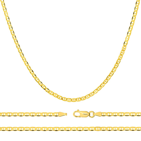 Złoty łańcuszek 585 Gucci Marina