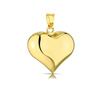Złota zawieszka 375 - serce, serduszko