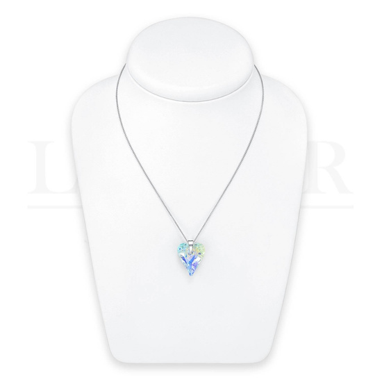 Naszyjnik serce Swarovski