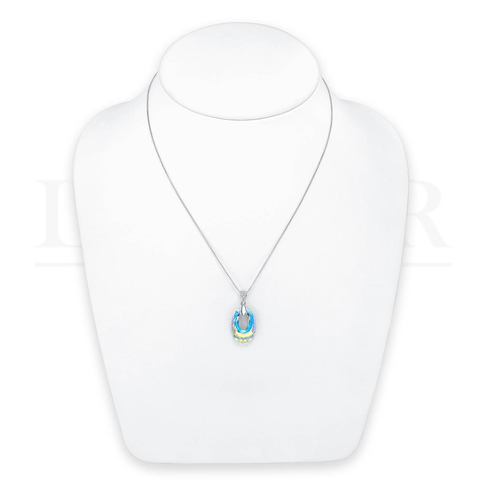 Naszyjnik elipsa Swarovski