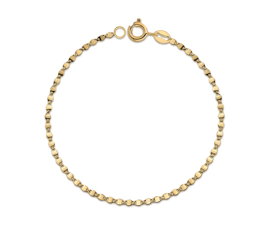 Złota bransoletka 585 Valentino