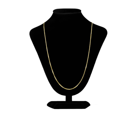 Złoty łańcuszek 585 lisi ogon