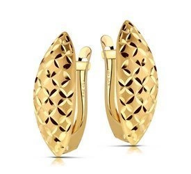 Złote kolczyki 333 - klasyczne