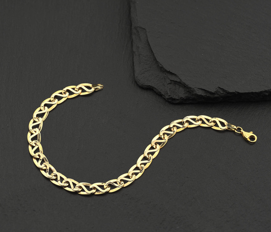 Złota bransoletka 375 klasyczna