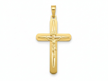 Złoty krzyżyk z Jezusem