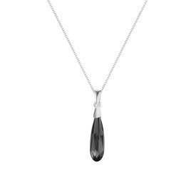 Naszyjnik srebrny 925 Swarovski - kropla