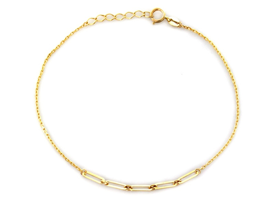 Bransoletka złota delikatna łańcuszkowa