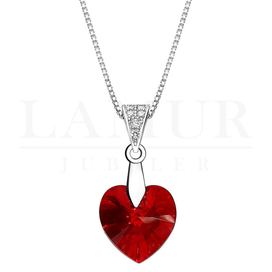 Naszyjnik serce Swarovski 