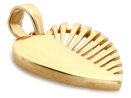 Zawieszka złota serce