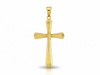 Krzyżyk na łańcuszek złoty prosty uniwersalny
