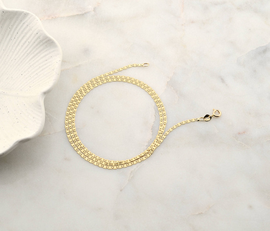 Złoty łańcuszek 585 Valentino 