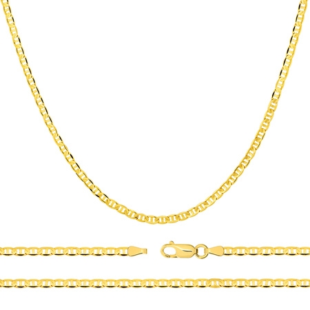 Złoty łańcuszek 585 Gucci Marina