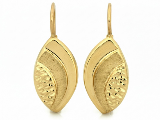 Kolczyki złote angielskie zapięcie