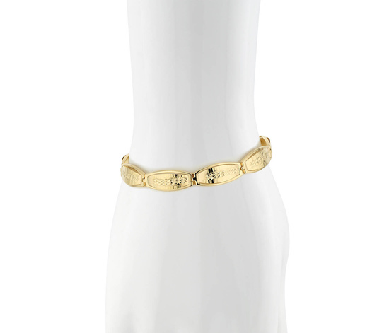 Złota bransoletka 375 klasyczna