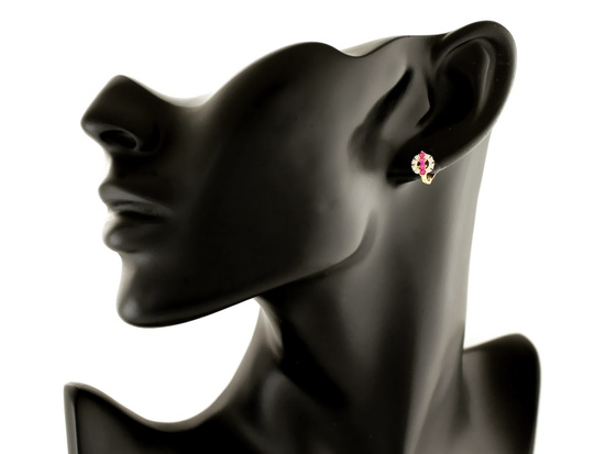 Kolczyki złote angielskie idealne dla dziewczynki