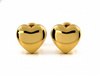 Błyszczące złote serduszka na sztyfcie