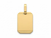 Złota zawieszka blaszka pod grawer