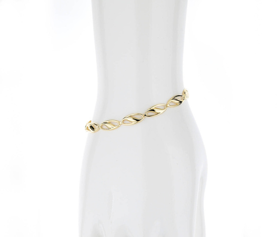 Złota bransoletka 375 klasyczna