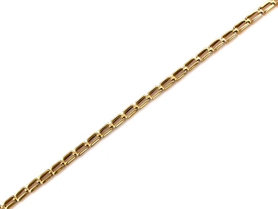 Bransoletka z dmuchanych prostokątnych ogniw