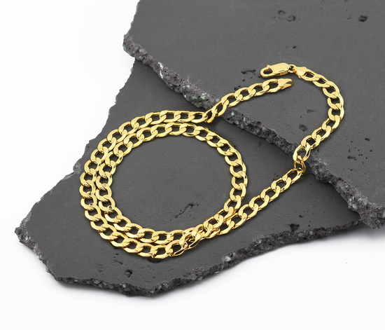 Złoty łańcuszek 585 pancerka 