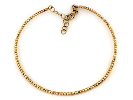 Bransoletka na prezent ze złotych kulek