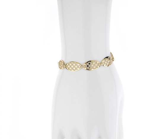 Złota bransoletka 375 klasyczna