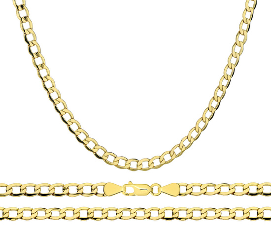 Złoty łańcuszek 585 pancerka 