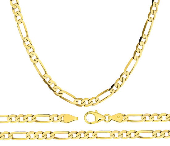 Złoty łańcuszek 585 figaro 