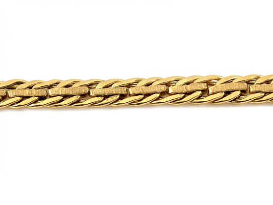 Bransoletka złota efektowna gruba ekskluzywna