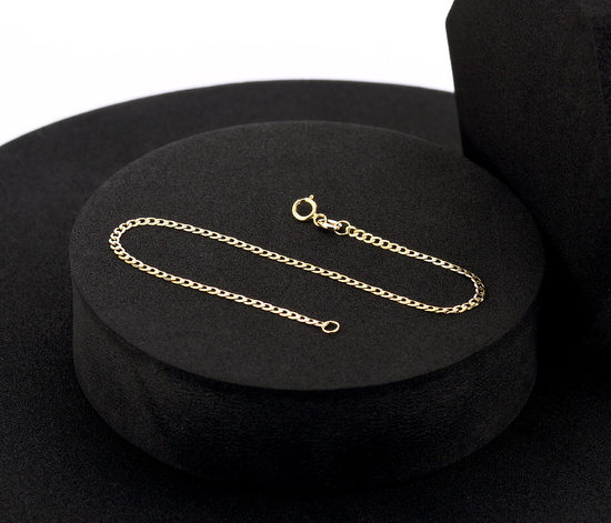 Złota bransoletka 585 pancerka 