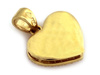 Zawieszka złota serce z cyrkoniami