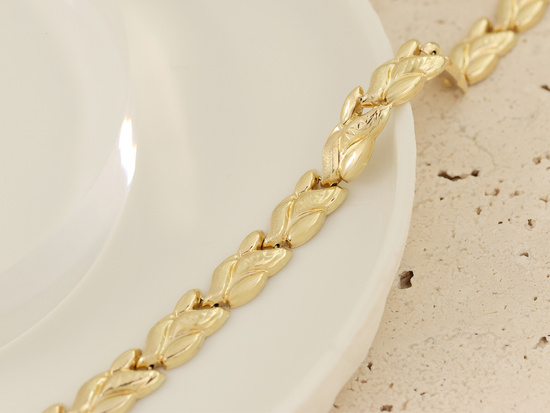 Bransoletka złota idealna dla mamy stampato