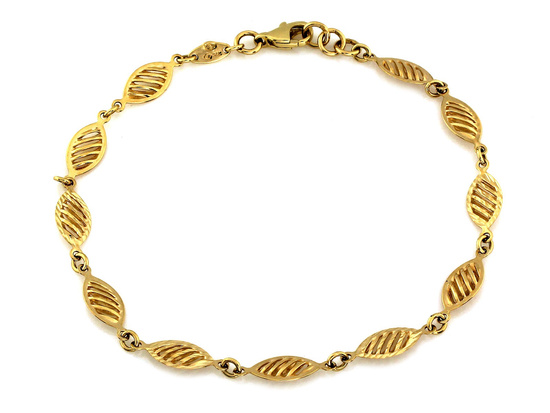 Bransoletka złota damska