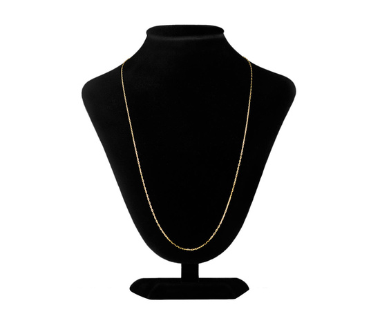 Złoty łańcuszek 585 ankier 