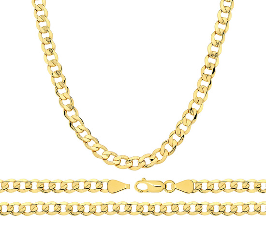 Złoty łańcuszek 585 pancerka 